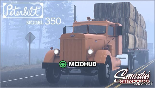 Потужний Peterbilt 350 1.58 – Король Шосе
