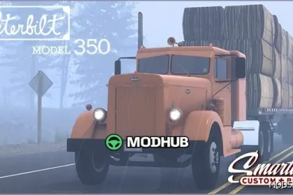 Majestic Peterbilt 350 1.58 – King of the Highway