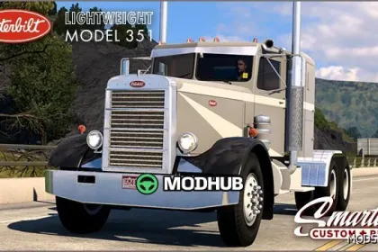 Legendary Peterbilt 351 1.58 - Classic Truck