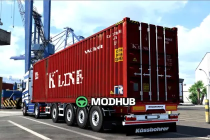 Касбохер SHG.s V1.6 - стильний причіп для контейнерів