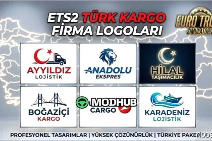 Пакет вантажівок з логотипами Туреччини - яскравий мод