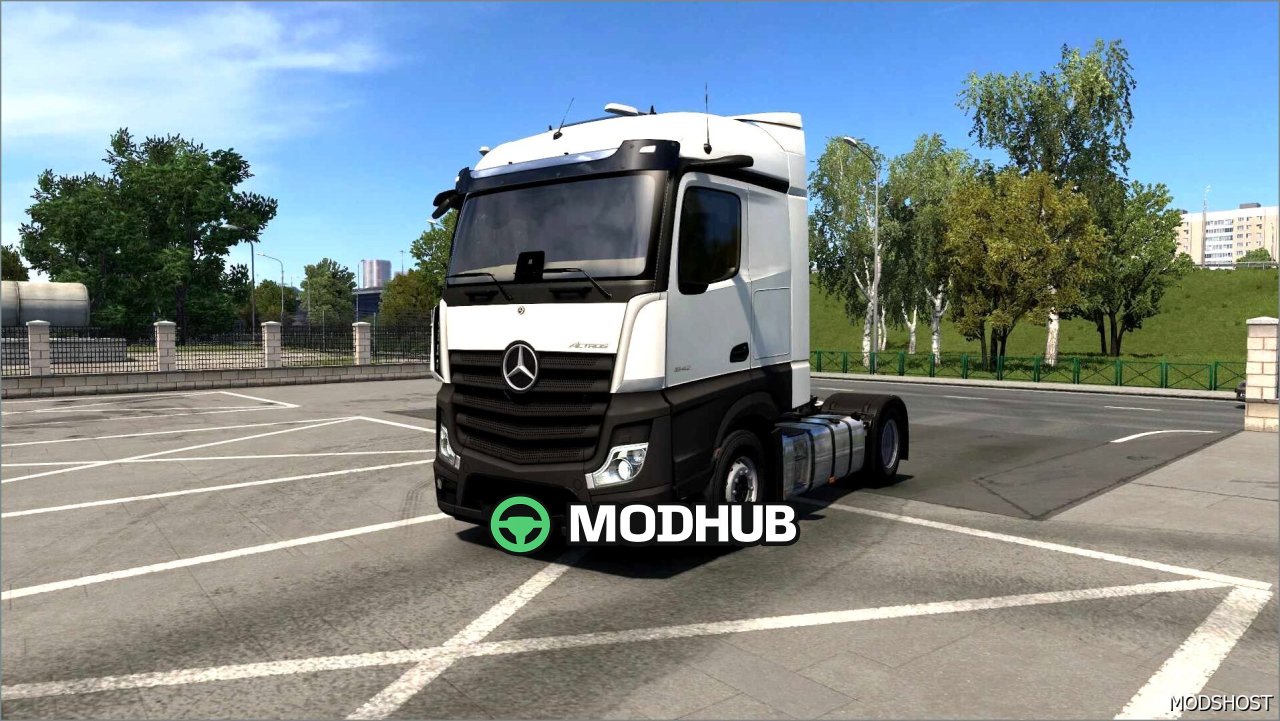 Mercedes Benz Actros MP5 2019 Виправлений та вдосконалений