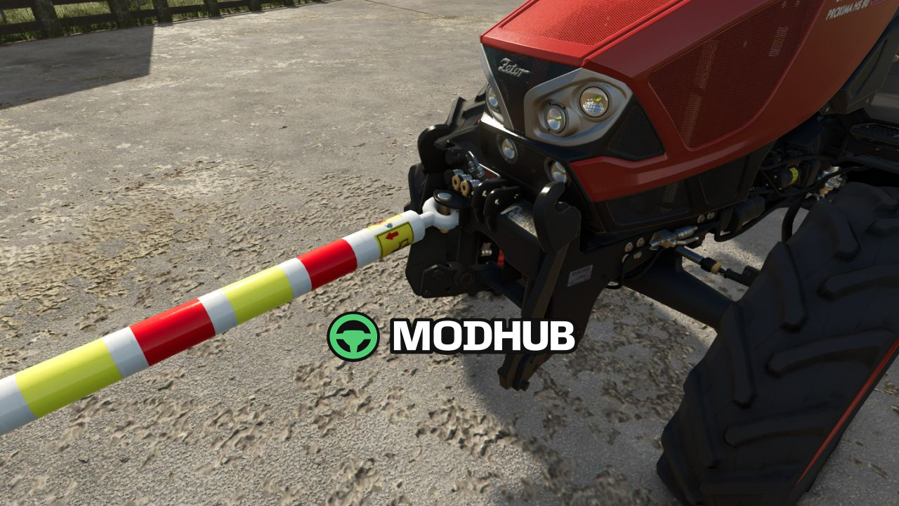 Мод на Інструменти  Жорстка сцепка  Tow Bar V1.0.0.0 для Фермер Симулятор 25