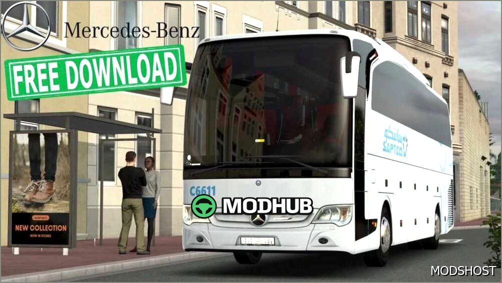 Zjawiskowy pakiet skórek Mercedes Benz Travego 15 SHD 2015