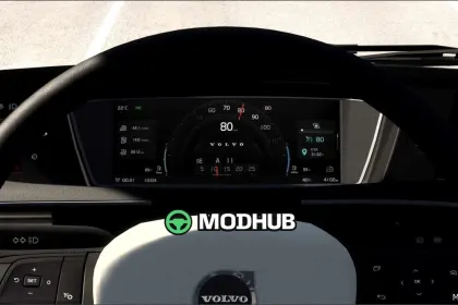 Volvo FH6 Verbesserte Armaturentafel 1.58 - schlank und funktional