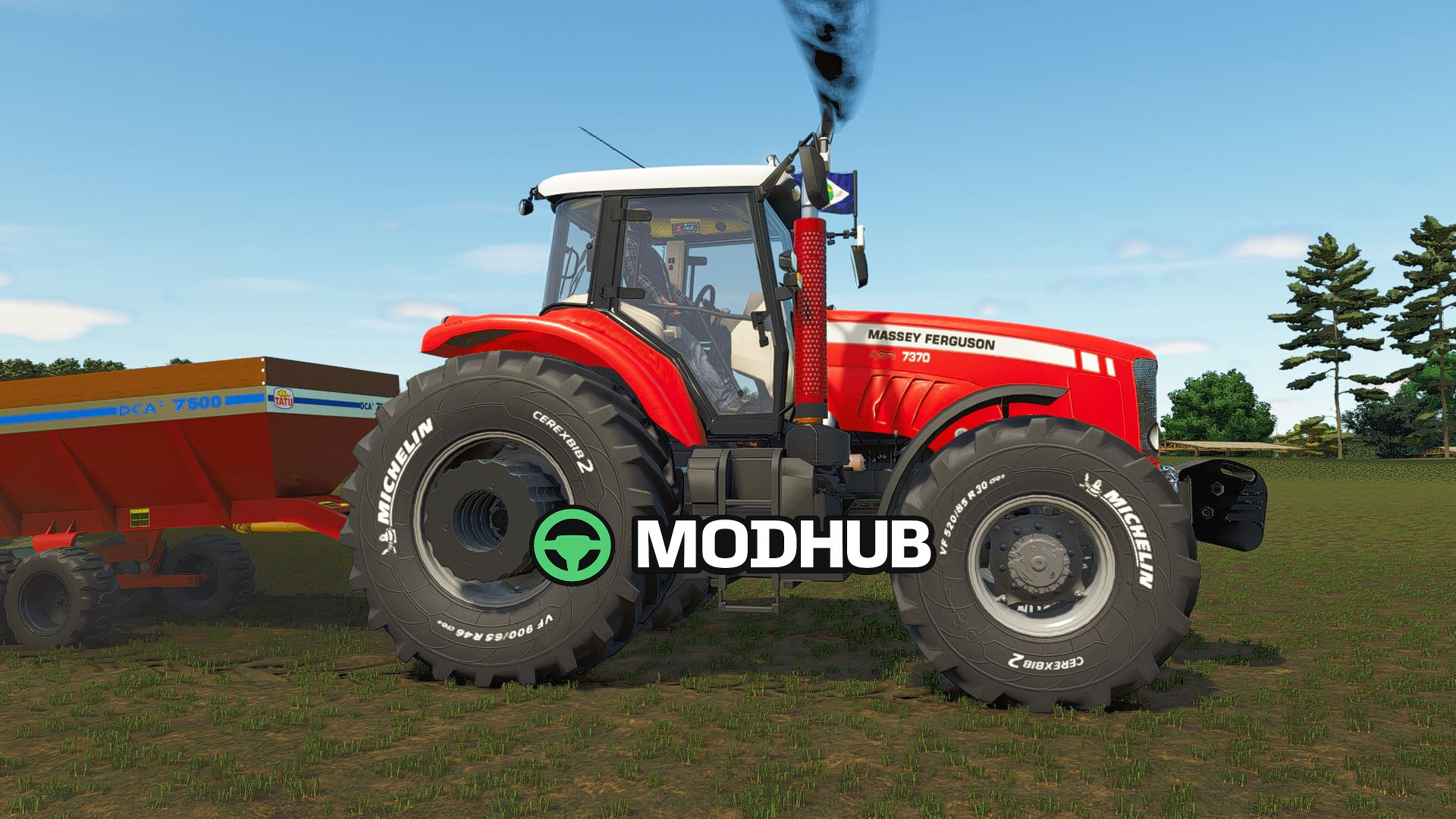 Mod na Rozsiewacze nawozów Tatu Marchesan DCA 5500 DCA 7500 V2210 dla Farming Simulator 25