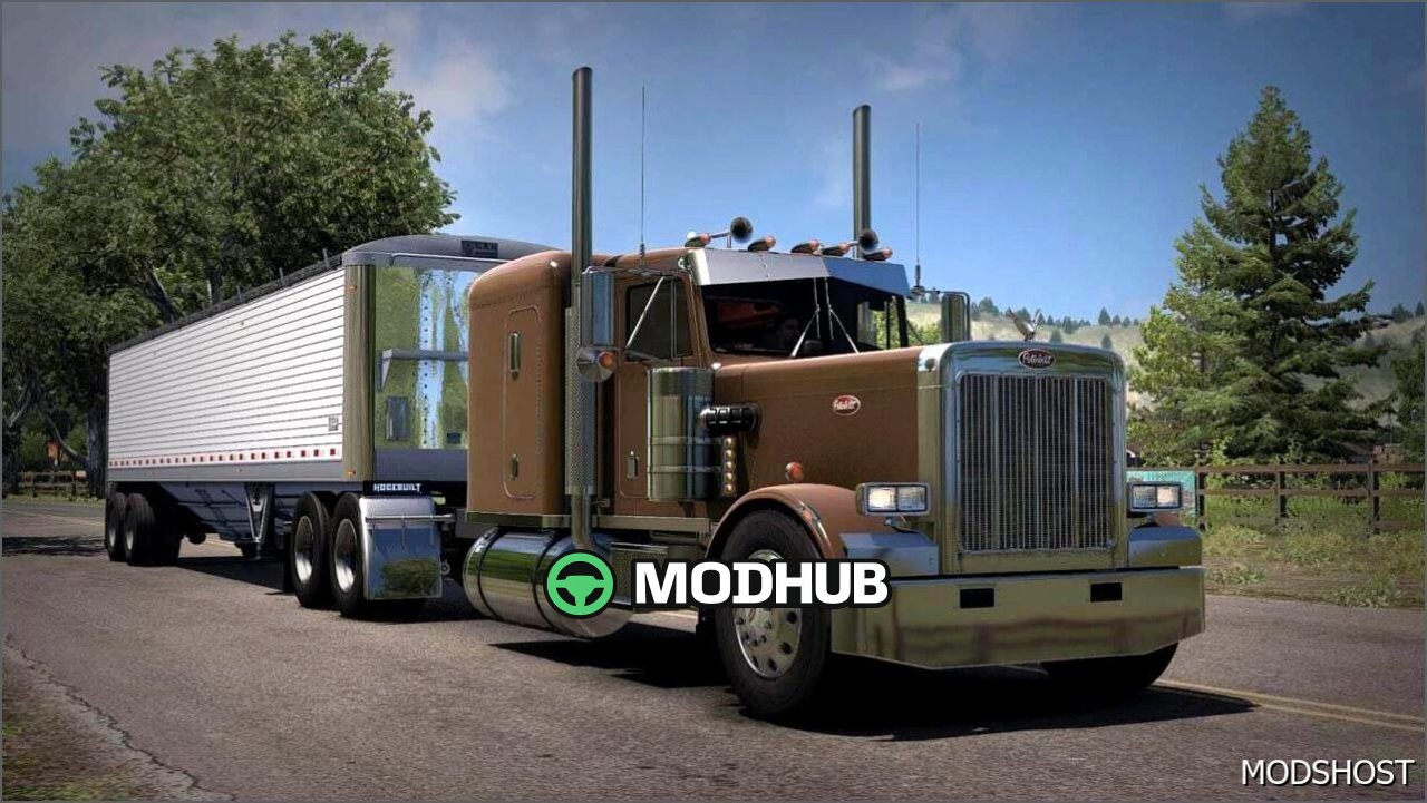 Потужний Peterbilt 359 FLX 1.58 для American Truck Simulator