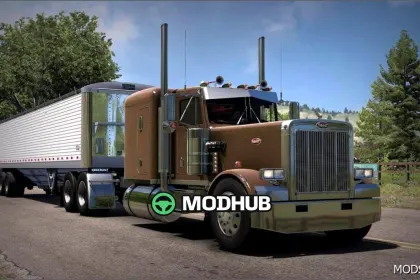 Потужний Peterbilt 359 FLX 1.58 для American Truck Simulator — 2