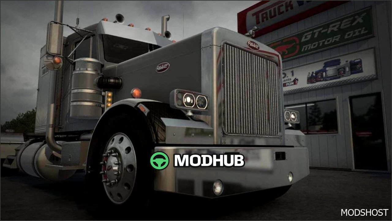 Потужний Peterbilt 359 FLX 1.58 для American Truck Simulator