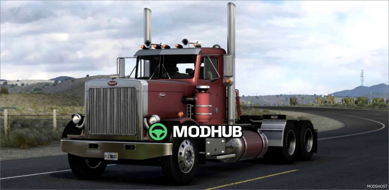Потужний Peterbilt 359 FLX 1.58 для American Truck Simulator