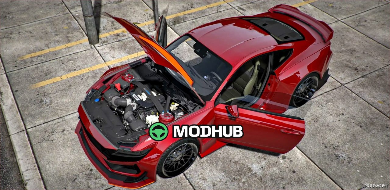 2024 Ford Mustang Dark Horse Widebody - Imponujący Sportowy Pojazd