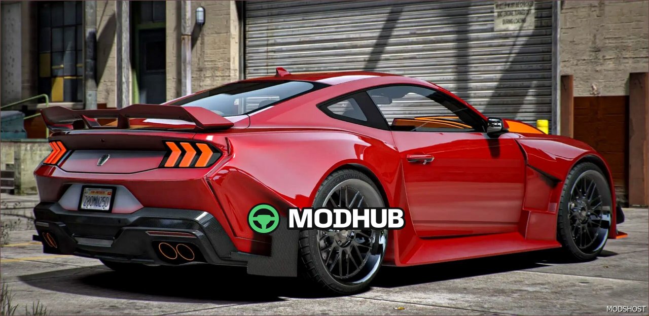 2024 Ford Mustang Dark Horse Widebody - Imponujący Sportowy Pojazd