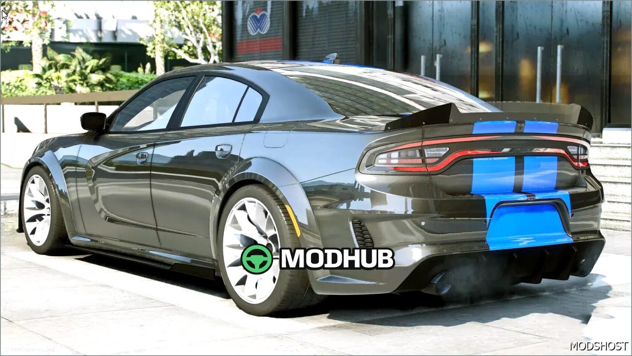 Dodge Charger Jailbreak - Leistungsstarker und aggressiver Sedan