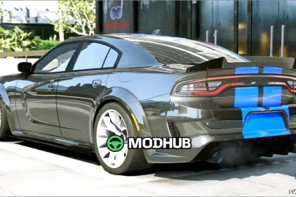 Dodge Charger Jailbreak - Leistungsstarker und aggressiver Sedan