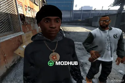 Крутий ланцюг Scoom Gang для MP Male GTA 5