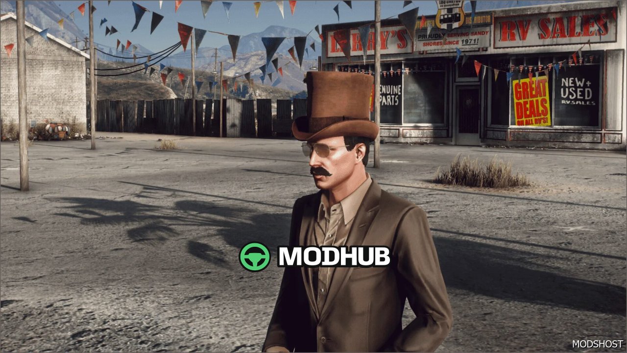 Салунний капелюх TOP HAT MP для чоловіків - стильний мод