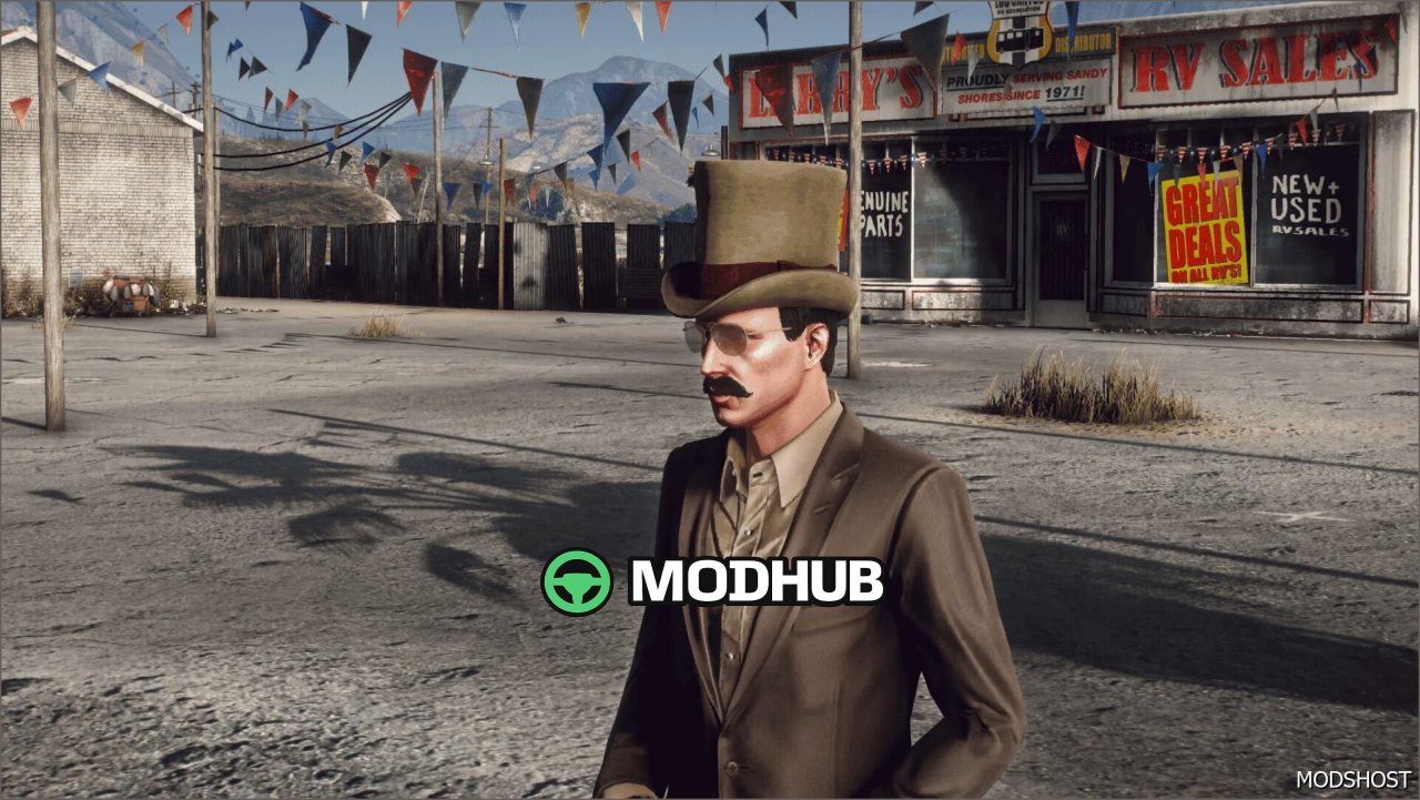 Салунний капелюх TOP HAT MP для чоловіків - стильний мод