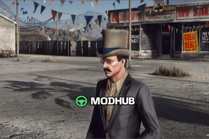 Салунний капелюх TOP HAT MP для чоловіків - стильний мод — 5