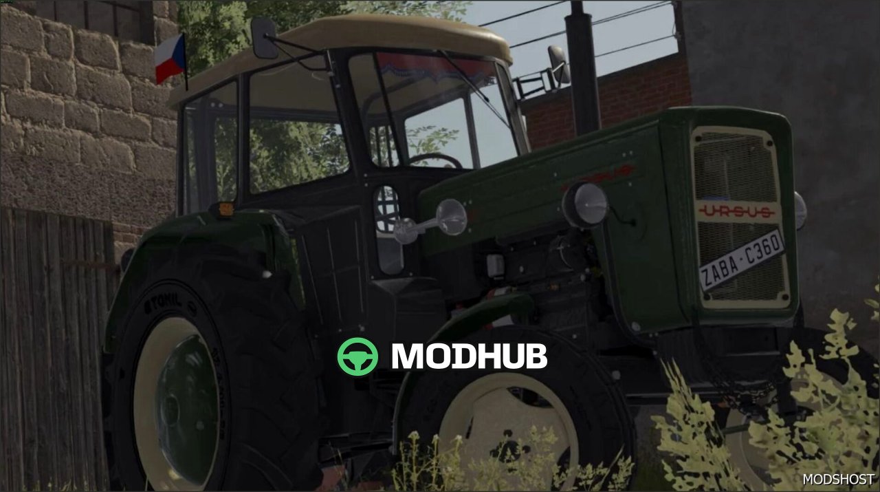 Легендарний трактор FS22 ŽABA C360 | Моди для Farming Simulator 22