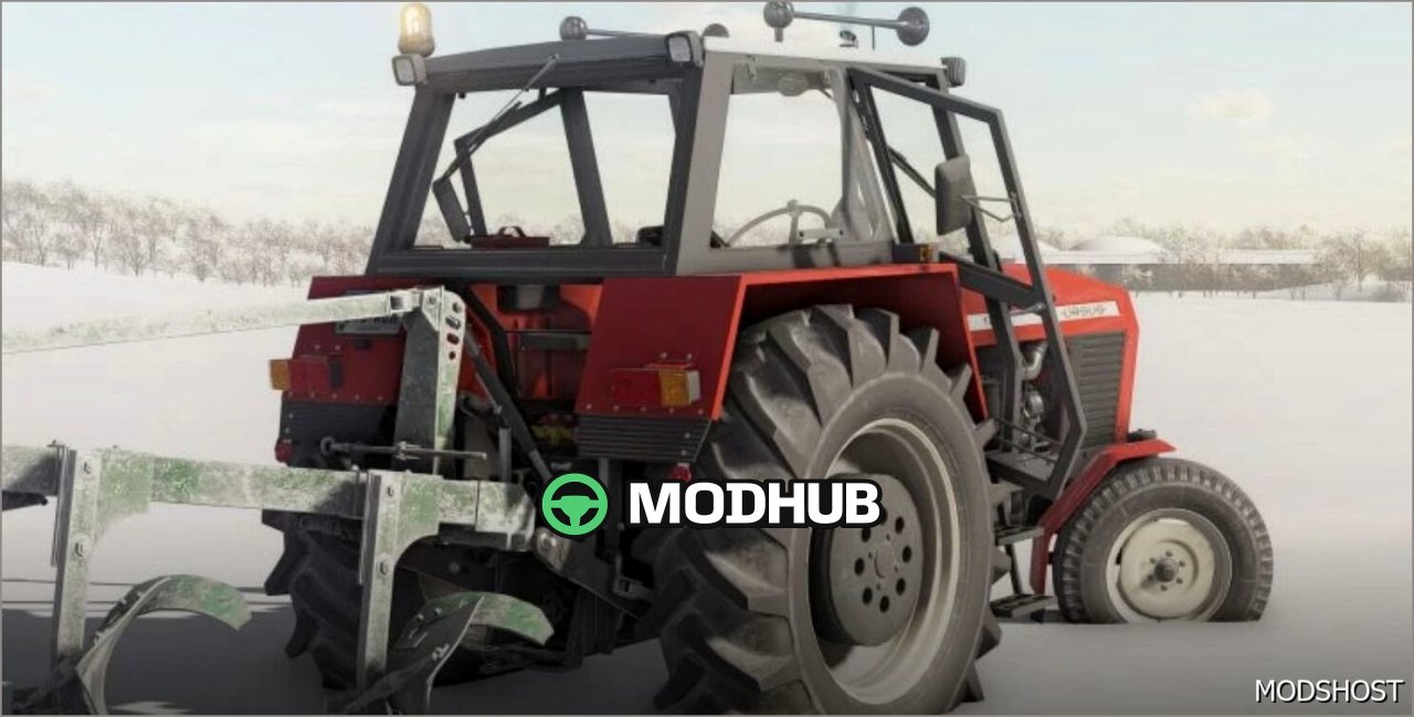 Редагований трактор Ursus 1201 - потужний та вражаючий