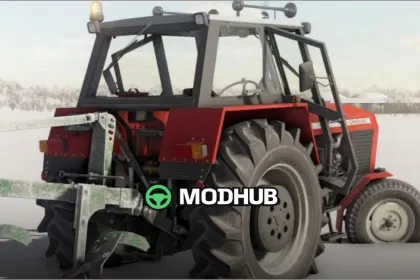 Edytowany traktor Ursus 1201 - potężny i imponujący