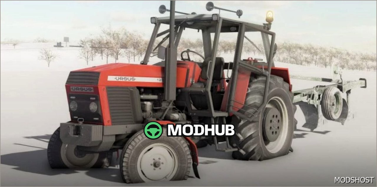 Редагований трактор Ursus 1201 - потужний та вражаючий