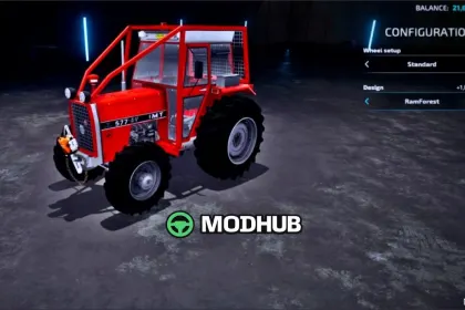 IMT 577 Leśny Traktor do Farming Simulator 22 - Potężny i Wszechstronny