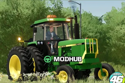 Traktor John Deere 4050 4055 Seria Małych Ram FS22 – Mocny i Efektywny