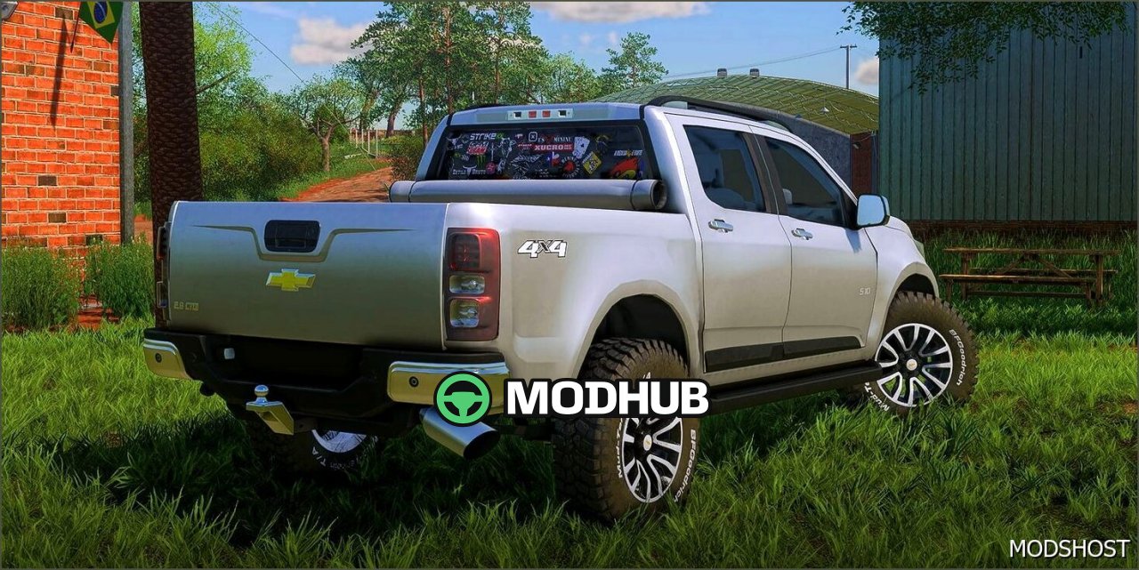 Awesome Chevrolet S10 BR - Farming Simulator 22 Car Mod