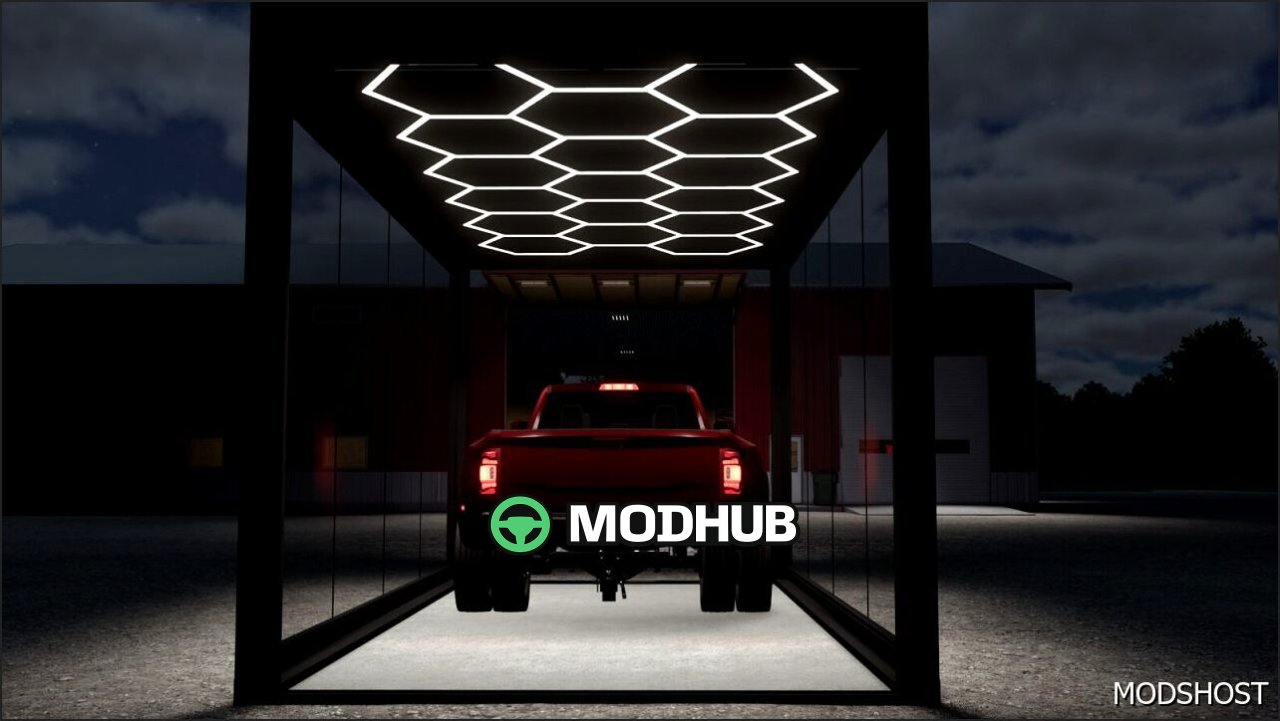 FS25 Showroom Container FS22 - Stylish and Functional