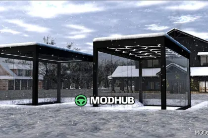 Контейнер для шоуруму FS25 FS22 - стильний та функціональний