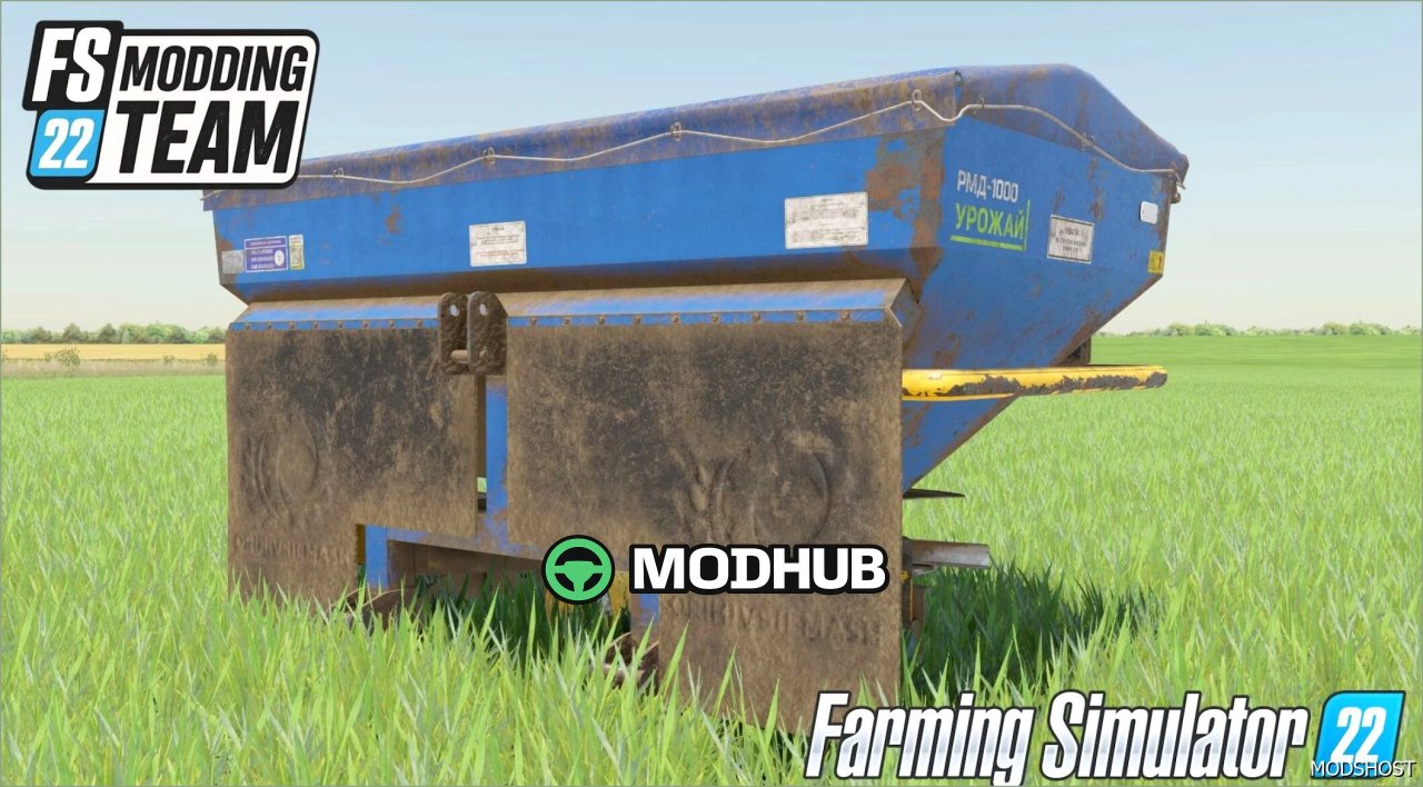 RMD 1000 Orihivsilmash FS22 Impressive Implement Mod