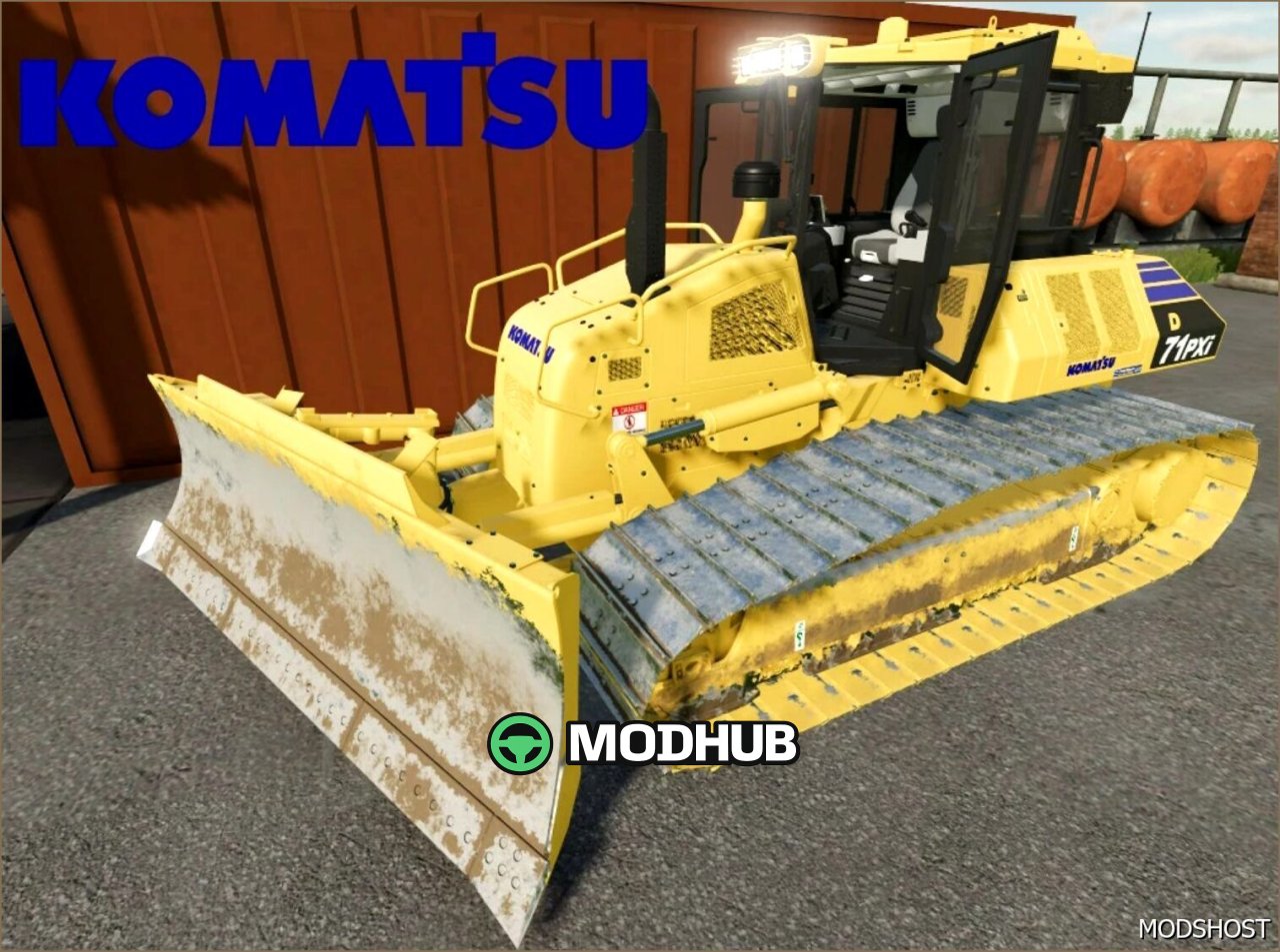 Modł Komatsu D71PX 24 - potężny i wydajny