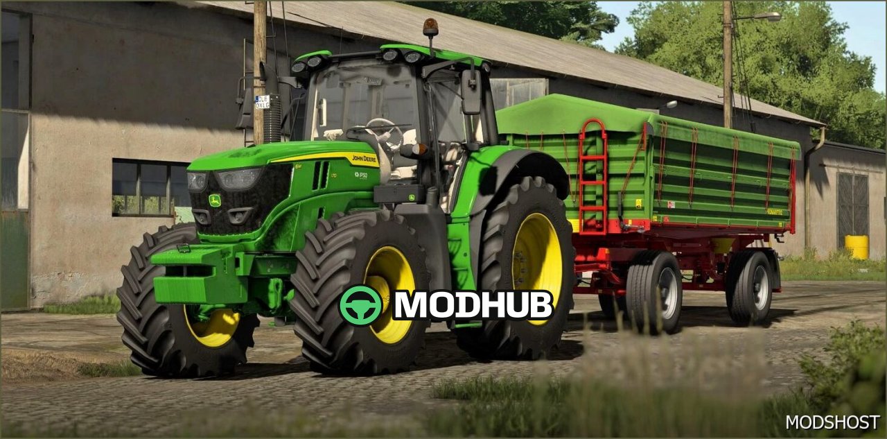 John Deere 6M 170 Traktor Mod – Leistungsstark und Vielseitig