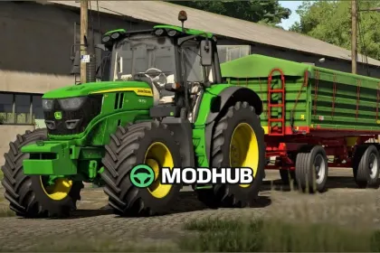 John Deere 6M 170 Traktor Mod – Leistungsstark und Vielseitig — 3