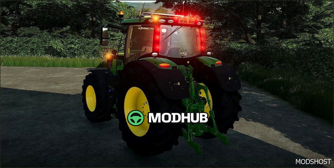 Трактор John Deere 6R 175 215: потужний та стильний