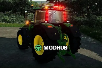 Трактор John Deere 6R 175 215: потужний та стильний — 2