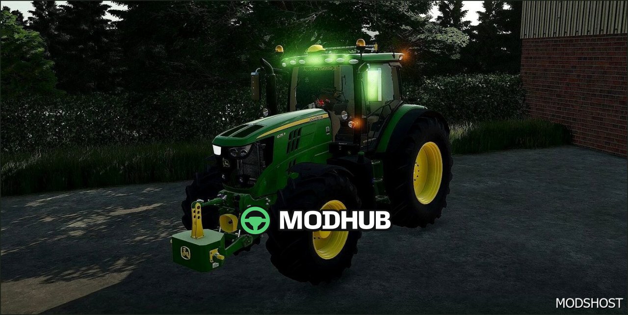 Трактор John Deere 6R 175 215: потужний та стильний