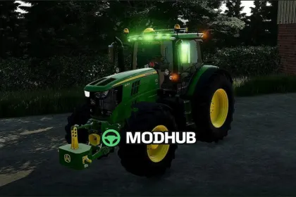 Трактор John Deere 6R 175 215: потужний та стильний — 3