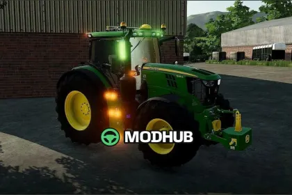 Трактор John Deere 6R 175 215: потужний та стильний — 4