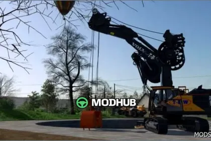 Вражаючий екскаватор Volvo Ec380eltgp для Farming Simulator 22