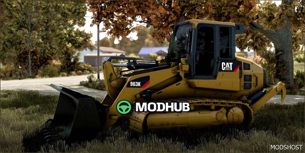 CAT 963 - Potężny i niezawodny mod wózka widłowego do Farming Simulator 22