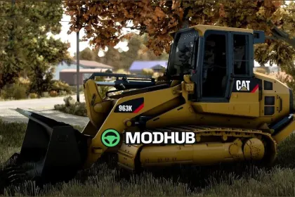 CAT 963 - Potężny i niezawodny mod wózka widłowego do Farming Simulator 22