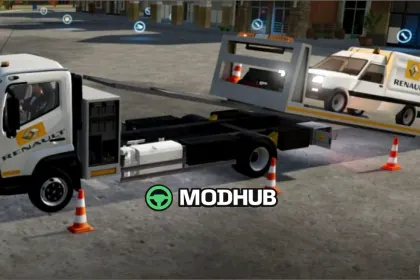 Renault D75 Deprenault - потужний вантажівка для Farming Simulator 22