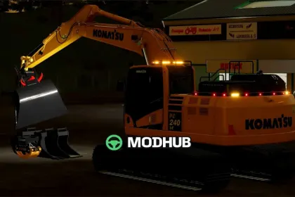 Куматсу PC240LC Edit: Потужний та функціональний мод