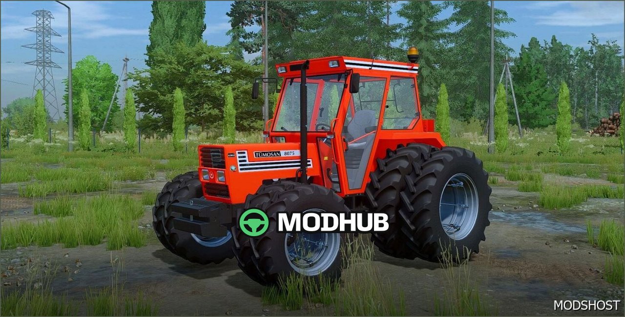 Tümosan 8000 Series - Powerful and Animated Tractor Mod