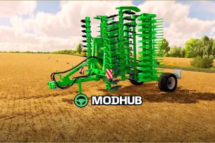 Kronos 6 Vele Agro – powerful and efficient Farming Simulator 22 mod — 3