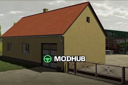 Charming Syrmian House - Farming Simulator 22 Placeable Mod — 3