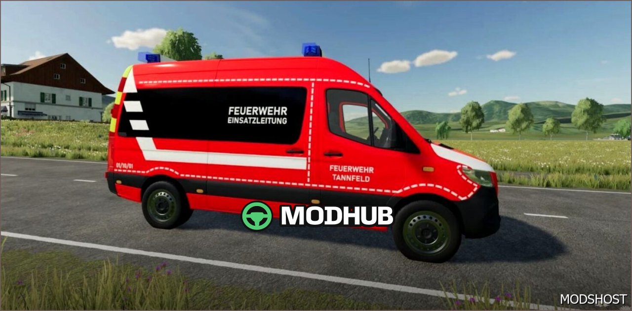 Mercedes Benz Sprinter V1.2 - Impressive and Powerful Mod