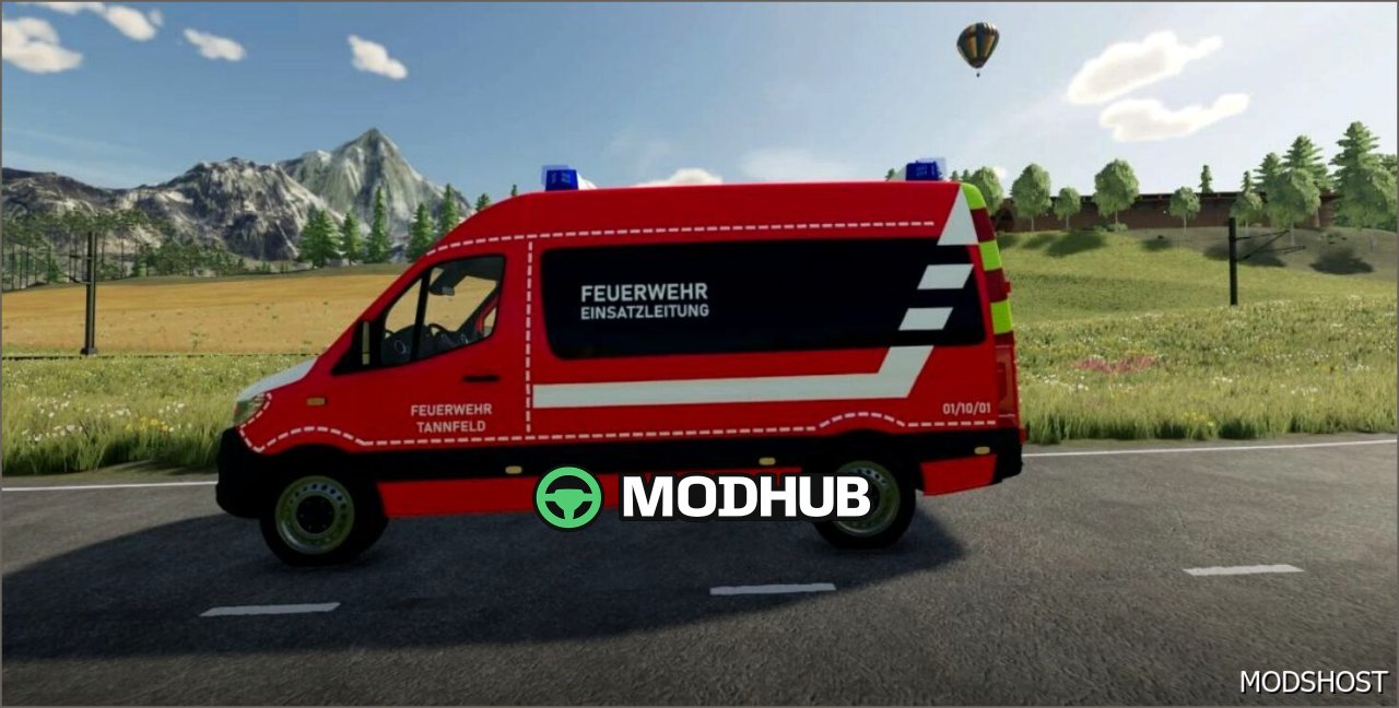 Mercedes Benz Sprinter V1.2 - Impressive and Powerful Mod